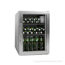 Cửa kính độc lập đồ uống độc lập tủ lạnh rượu vang